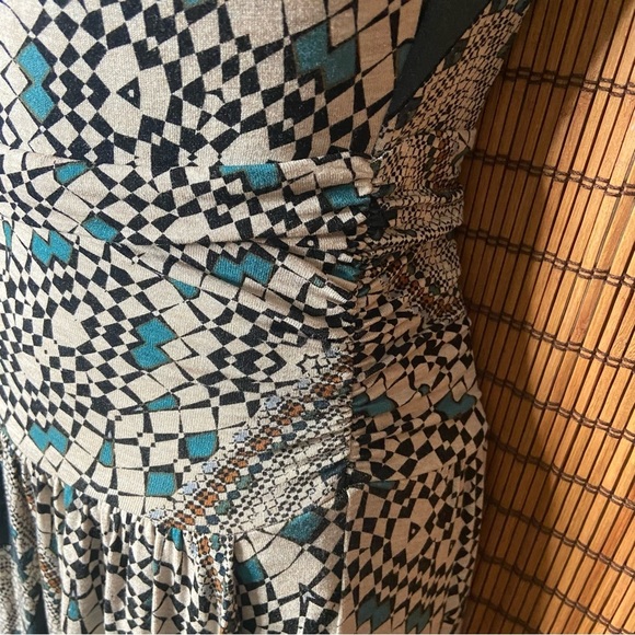 Anthropologie Maeve Jantina Maxi Dress XS Sleeveless Pockets Slim Silhouette - Picture 3 of 15